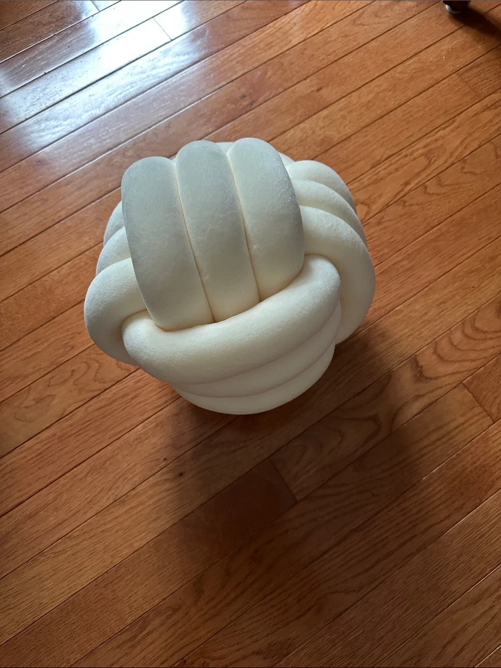 Cream Knot Accent Pillow - Brand Unspecified